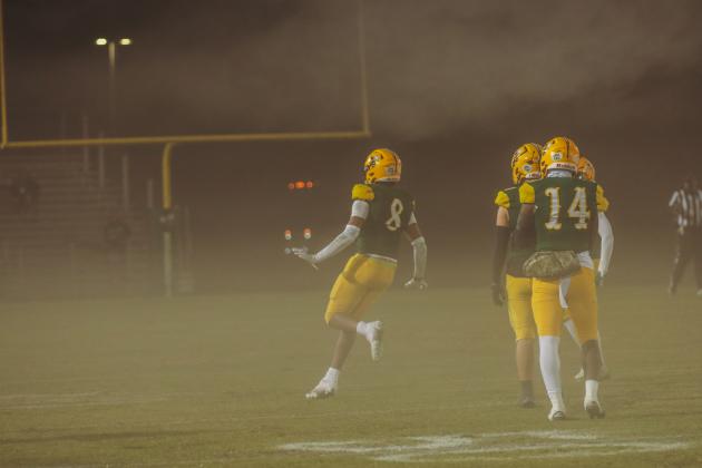 Yulee High School football vs. West Florida (Pensacola) Jaguars on Nov. 14.  Photo by Ashley Chandler/News-Leader