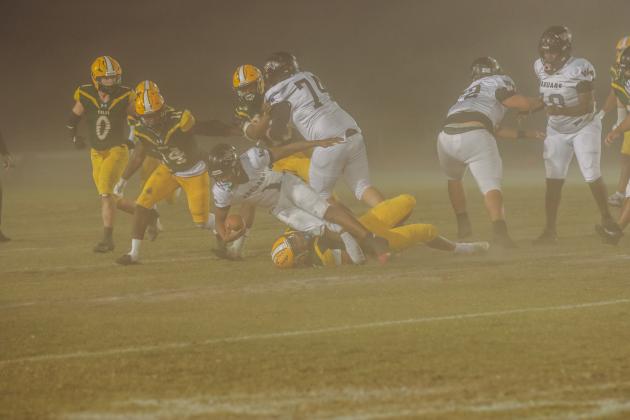 Yulee High School football vs. West Florida (Pensacola) Jaguars on Nov. 14.  Photo by Ashley Chandler/News-Leader