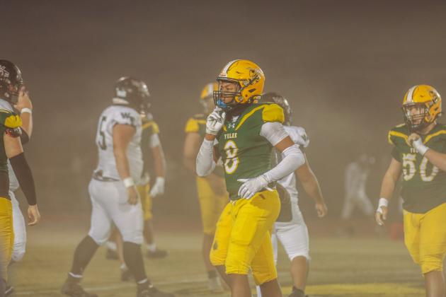 Yulee High School football vs. West Florida (Pensacola) Jaguars on Nov. 14.  Photo by Ashley Chandler/News-Leader