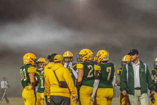 Yulee High School football vs. West Florida (Pensacola) Jaguars on Nov. 14.  Photo by Ashley Chandler/News-Leader