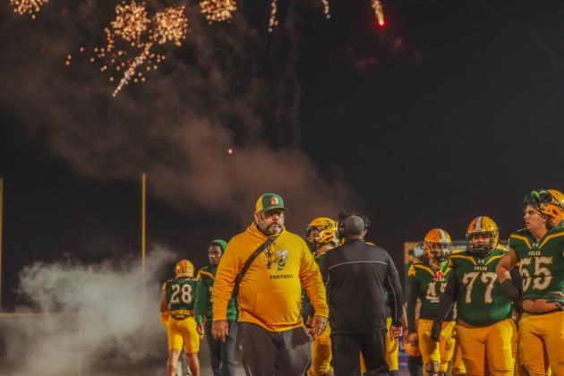 Yulee High School football vs. West Florida (Pensacola) Jaguars on Nov. 14.  Photo by Ashley Chandler/News-Leader