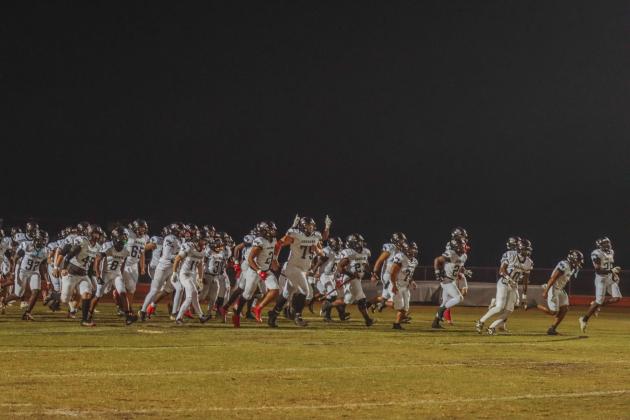 Yulee High School football vs. West Florida (Pensacola) Jaguars on Nov. 14.  Photo by Ashley Chandler/News-Leader
