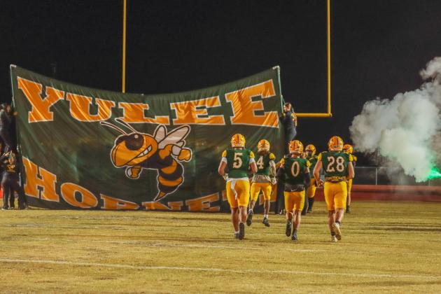 Yulee High School football vs. West Florida (Pensacola) Jaguars on Nov. 14.  Photo by Ashley Chandler/News-Leader