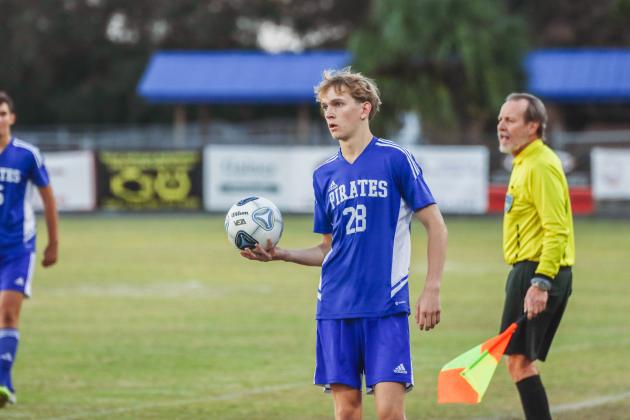 Pirates soccer played Bishop Kenny on Nov. 5. Photo by Ashley Chandler/News-Leader