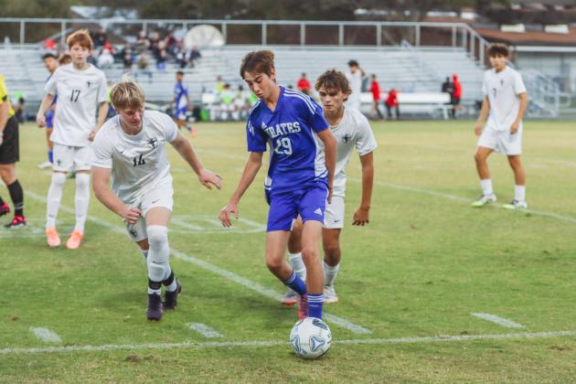 Pirates soccer played Bishop Kenny on Nov. 5. Photo by Ashley Chandler/News-Leader