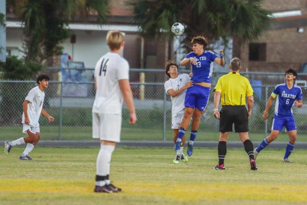 Pirates soccer played Bishop Kenny on Nov. 5. Photo by Ashley Chandler/News-Leader