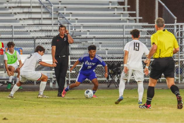 Pirates soccer played Bishop Kenny on Nov. 5. Photo by Ashley Chandler/News-Leader