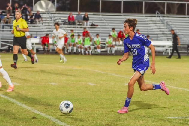 Pirates soccer played Bishop Kenny on Nov. 5. Photo by Ashley Chandler/News-Leader