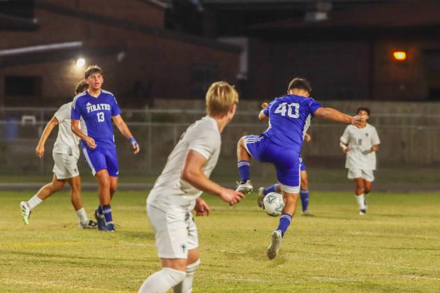 Pirates soccer played Bishop Kenny on Nov. 5. Photo by Ashley Chandler/News-Leader