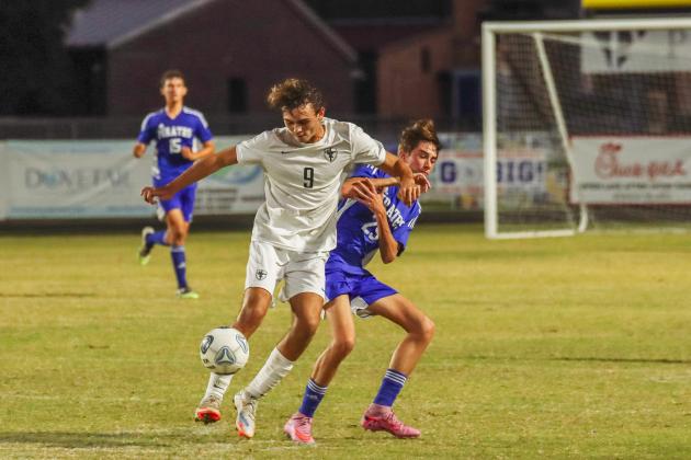 Pirates soccer played Bishop Kenny on Nov. 5. Photo by Ashley Chandler/News-Leader