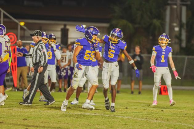 Pirate football on Oct. 31. Photo by Ashley Chandler/News-Leader