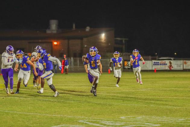 Pirate football on Oct. 31. Photo by Ashley Chandler/News-Leader