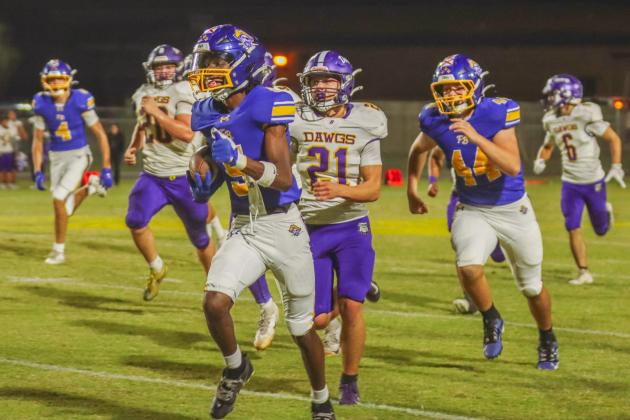 Pirate football on Oct. 31. Photo by Ashley Chandler/News-Leader