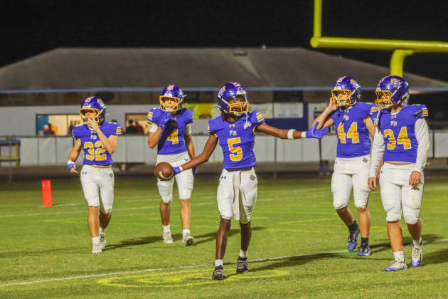Pirate football on Oct. 31. Photo by Ashley Chandler/News-Leader