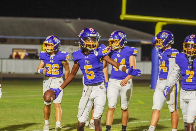 Pirate football on Oct. 31. Photo by Ashley Chandler/News-Leader