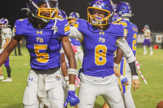 Pirate football on Oct. 31. Photo by Ashley Chandler/News-Leader