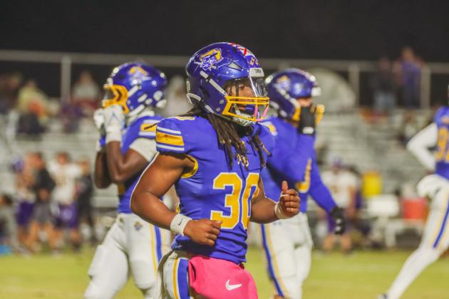Pirate football on Oct. 31. Photo by Ashley Chandler/News-Leader
