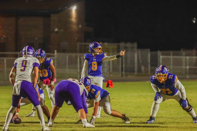 Pirate football on Oct. 31. Photo by Ashley Chandler/News-Leader