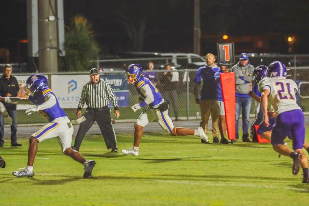 Pirate football on Oct. 31. Photo by Ashley Chandler/News-Leader