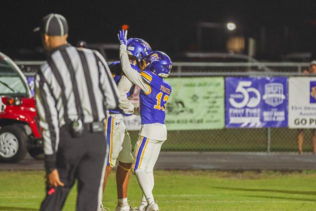 Pirate football on Oct. 31. Photo by Ashley Chandler/News-Leader