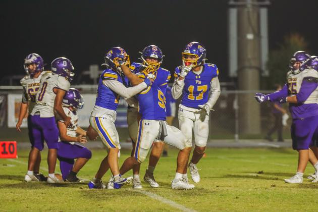 Pirate football on Oct. 31. Photo by Ashley Chandler/News-Leader