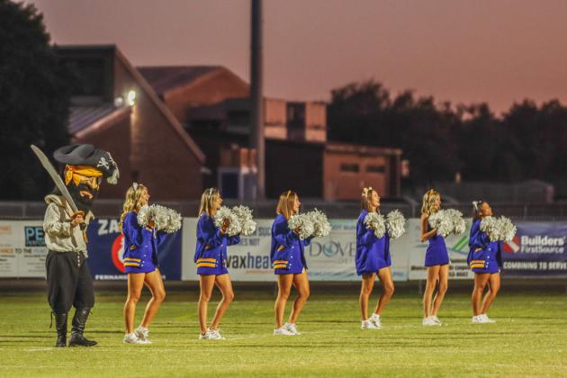 Pirate football on Oct. 31. Photo by Ashley Chandler/News-Leader