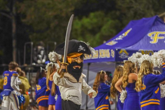 Pirate football on Oct. 31. Photo by Ashley Chandler/News-Leader