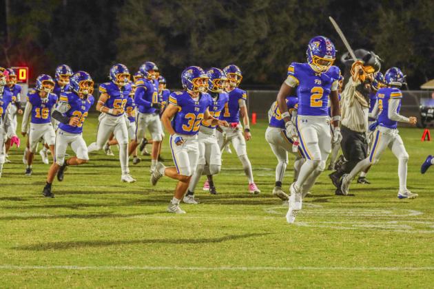 Pirate football on Oct. 31. Photo by Ashley Chandler/News-Leader