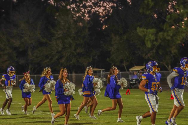 Pirate football on Oct. 31. Photo by Ashley Chandler/News-Leader