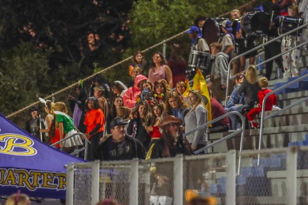 Pirate football on Oct. 31. Photo by Ashley Chandler/News-Leader