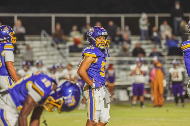 Pirate football on Oct. 31. Photo by Ashley Chandler/News-Leader