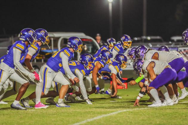 Pirate football on Oct. 31. Photo by Ashley Chandler/News-Leader