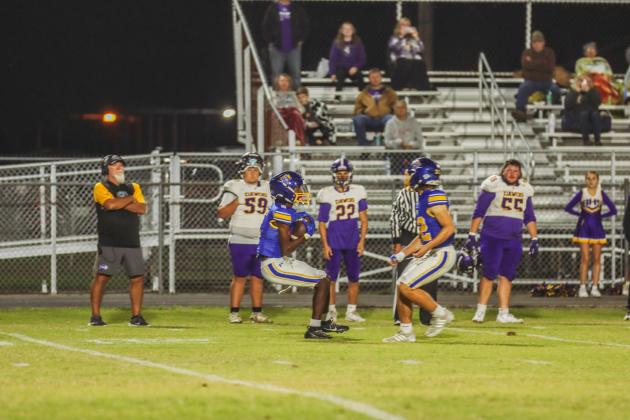 Pirate football on Oct. 31. Photo by Ashley Chandler/News-Leader