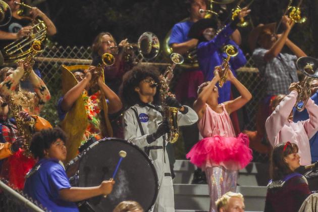 Pirate football on Oct. 31. Photo by Ashley Chandler/News-Leader