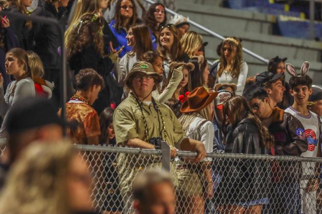 Pirate football on Oct. 31. Photo by Ashley Chandler/News-Leader