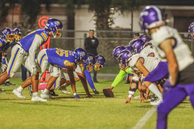 Pirate football on Oct. 31. Photo by Ashley Chandler/News-Leader