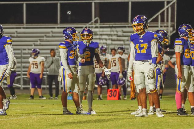 Pirate football on Oct. 31. Photo by Ashley Chandler/News-Leader