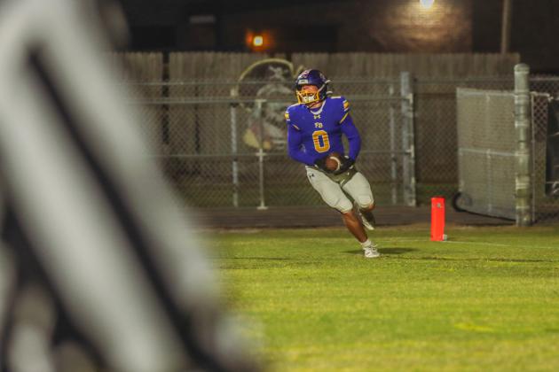 Pirate football on Oct. 31. Photo by Ashley Chandler/News-Leader