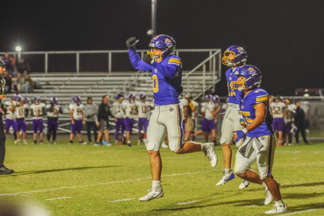 Pirate football on Oct. 31. Photo by Ashley Chandler/News-Leader