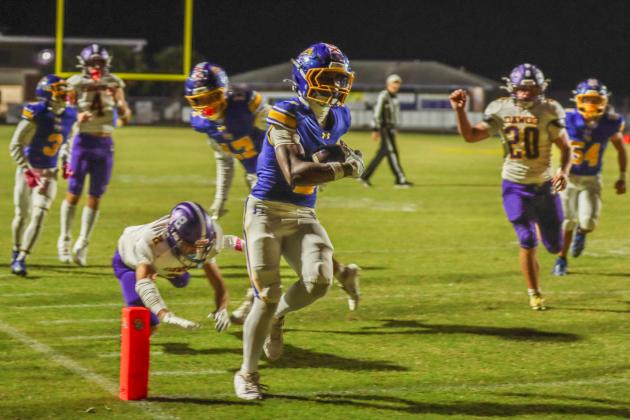 Pirate football on Oct. 31. Photo by Ashley Chandler/News-Leader