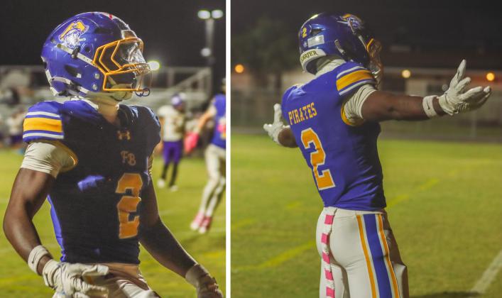 Pirate football on Oct. 31. Photo by Ashley Chandler/News-Leader