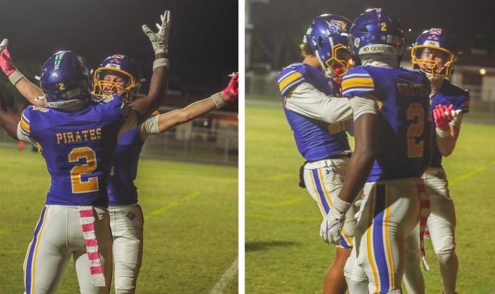 Pirate football on Oct. 31. Photo by Ashley Chandler/News-Leader