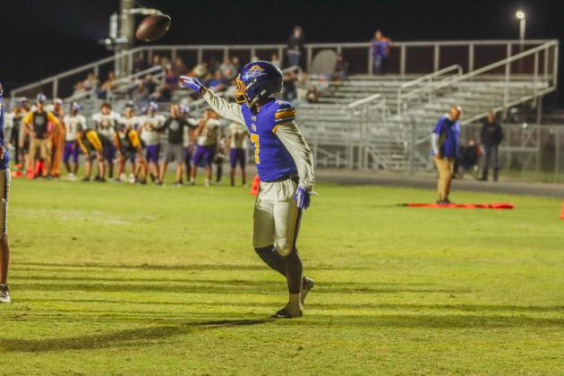 Pirate football on Oct. 31. Photo by Ashley Chandler/News-Leader