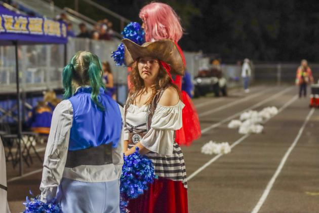 Pirate football on Oct. 31. Photo by Ashley Chandler/News-Leader