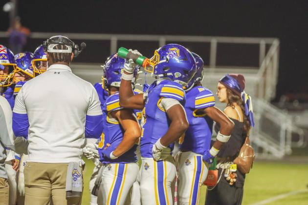 Pirate football on Oct. 31. Photo by Ashley Chandler/News-Leader