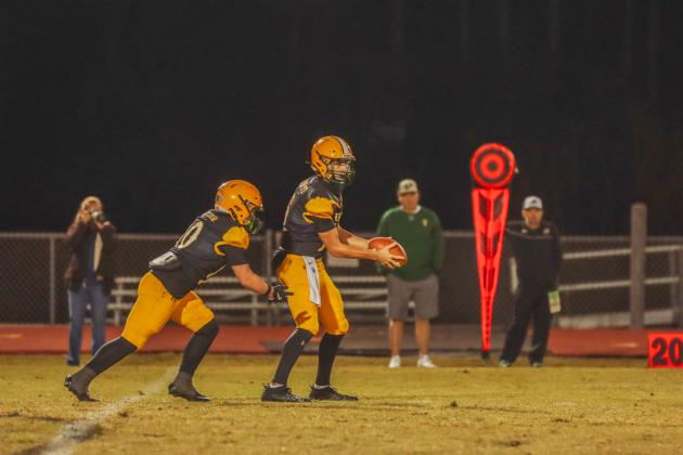 Hornet football on Oct. 31. Photo by Ashley Chandler/News-Leader