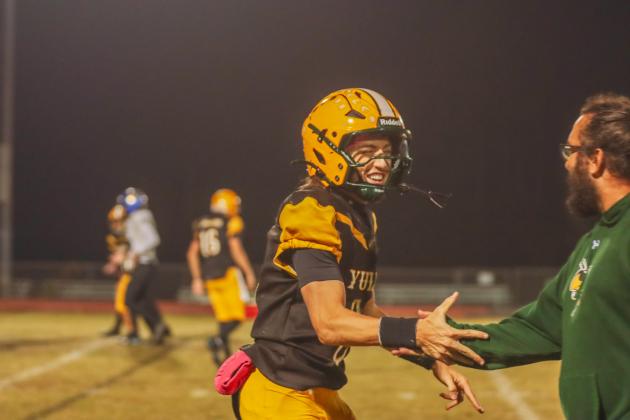 Hornet football on Oct. 31. Photo by Ashley Chandler/News-Leader