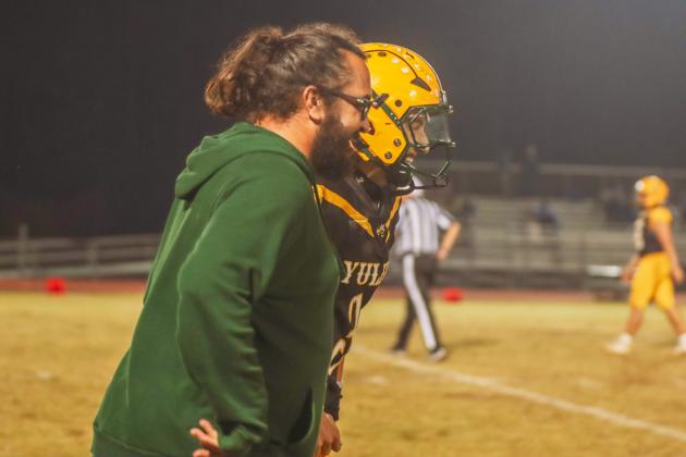 Hornet football on Oct. 31. Photo by Ashley Chandler/News-Leader