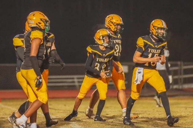 Hornet football on Oct. 31. Photo by Ashley Chandler/News-Leader