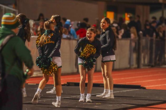 Hornet football on Oct. 31. Photo by Ashley Chandler/News-Leader